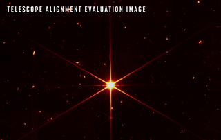 JWST Telescope Alignment Evaluation Image Labeled